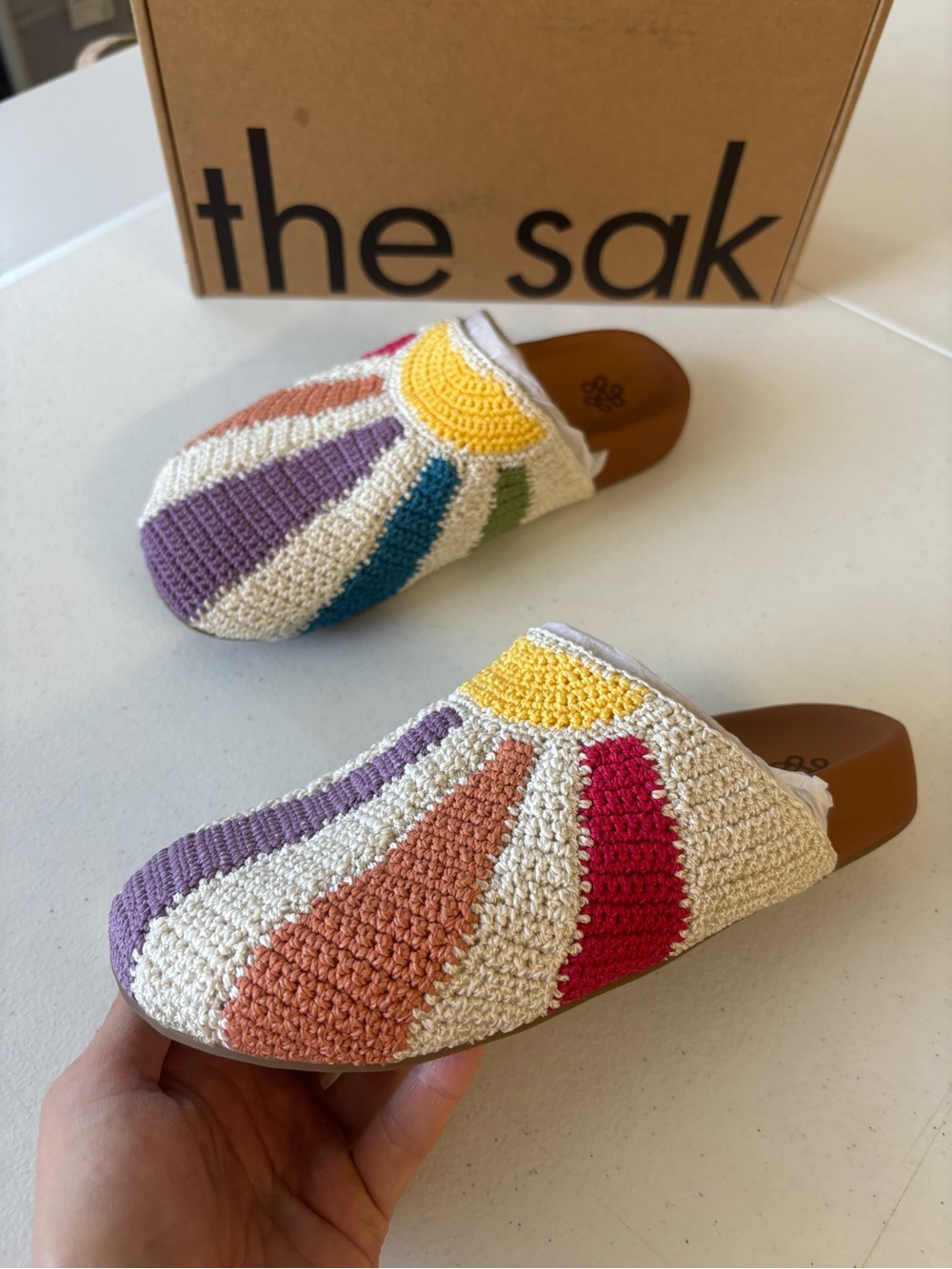 NEW The Sak Womens Bolinas Gen Clog Multi Sunbeam Size 8 - Picture 2 of 8